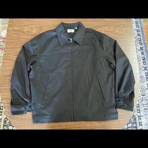 Uniqlo U Zip-Up Blouson (Black, XL)